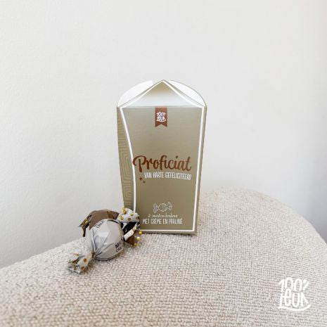 100% Leuk - Bonbonbox- Proficiat