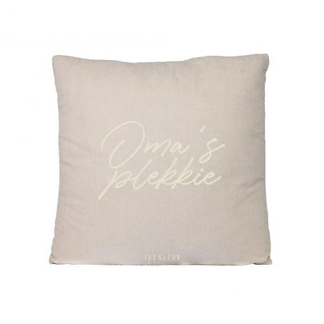 100% Leuk - Kussen - Oma’s Plekkie