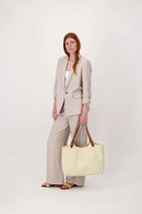 Zusss - Love Tote Bag Met Leren Details - Kit