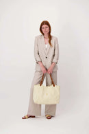 Zusss - Love Tote Bag Met Leren Details - Kit