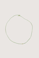 Zusss - Immitatie Suède Armband met Hart - Conflower Blue