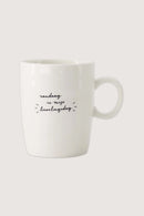 Zusss - Theemok Lievelingsdag - Wit/Zwart