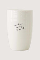 Zusss - Mok L Sunshine - Wit/Zwart