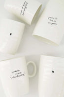 Zusss - Mok L Sunshine - Wit/Zwart