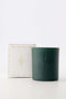 Zusss - Geurkaars Glas In Doosje Sparkle - Wit/Donkergroen