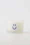 Zusss Geurkaarsje Glas Smiley Wit/ Blauw