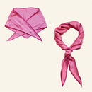 Mable Triangle Scarf - Rose Bordeaux