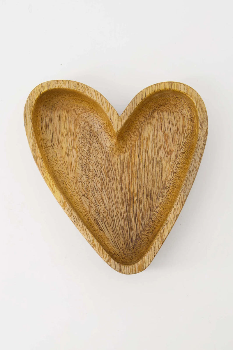 Zusss - Houten Kom Hartje S Naturel