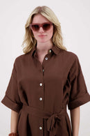Zusss - Cat eye zonnebril met panterprint details - Incl koker
