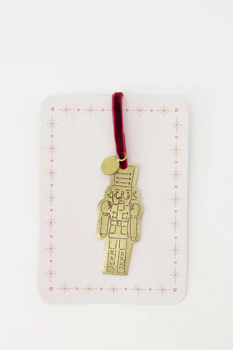 Zusss - Kersthanger Metaal Notenkraker Goud