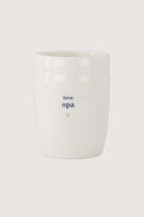 Zusss - Koffiemok lieve opa - Wit/Lichtgroen
