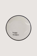 Zusss - Gebaksbordje - Happy moment - Wit