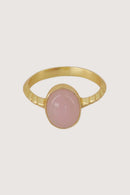 Zusss - Ring met Steen Verstelbaar - Crispy Pink