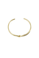 Zusss - Armband Bangle met een Twist - Goud