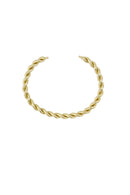 Zusss - Armband Bangle met een Twist - Goud