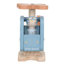 Little Dutch - Houten speelgoed helikopter - Blauw
