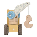 Little Dutch - Houten hijskraan – Geel – Essentials