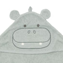 Jollein Badcape Badstof 75x75cm - Hippo Happy