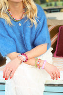 Mable Armband - Cherry Bubblegum