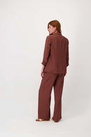 Zusss - Colbert met zakken - Mid Brown