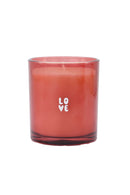 Zusss - Geurkaars Glas in Doosje Love - Donker roze