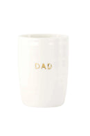 Zusss - Koffiemok Dad - Wit/Goud