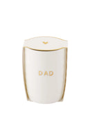 Zusss - Koffiemok Dad - Wit/Goud