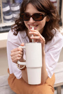 Zusss Tumbler Drinkfles - Pretty Smile - Zand