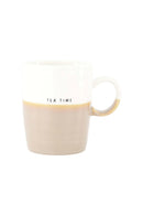 Zusss - Theemok Tea Time - Wit/Donker zand