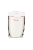 Zusss - Koffiemok Best Mom - Wit/Donkerrood