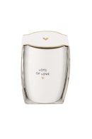 Zusss Koffiemok - Lots of love - Wit/Goud