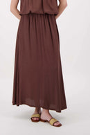 Zusss - Crincle Doek Fladder Rok - Bruin