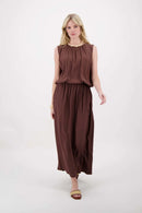Zusss - Crincle Doek Fladder Rok - Bruin
