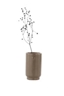 Zusss - Vaasje Keramiek Hartje - Dark Brown