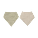 Jollein - Slab Bandana - 2 stuks - Soft Matcha/Sand