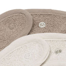 Jollein - Slab Badstof - 2 stuks - Sand/Milky Coffee