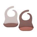 Jollein - Slab Siliconen (2pack) - Blush shades