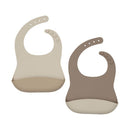 Jollein - Slab Siliconen (2pack) - Naturel shades