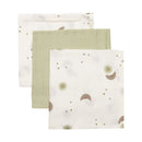 Jollein - Hydrofiel Monddoekje 31x31cm - Over the Moon (3pack)
