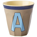Rice by Rice - Alfabet bekers - Medium - Vintage Boys