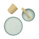 Jollein - Kinder Serviesset Siliconen - Jade shades