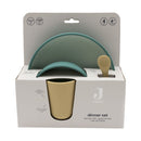 Jollein - Kinder Serviesset Siliconen - Jade shades