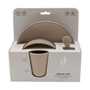 Jollein - Kinder Serviesset Siliconen - Naturel shades