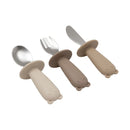 Jollein - Bestekset Siliconen - Naturel shades