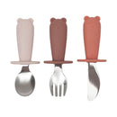 Jollein - Bestekset Siliconen - Blush shades