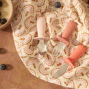 Jollein - Bestekset Siliconen - Blush shades