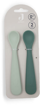 Jollein - Siliconen lepeltje (2pack) - Jade Shades