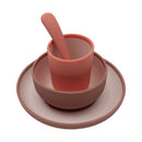 Jollein - Kinder Serviesset Siliconen - Blush shades