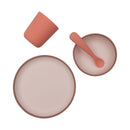 Jollein - Kinder Serviesset Siliconen - Blush shades