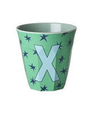 Rice by Rice - Alfabet bekers - Medium - Stars boys